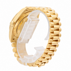 Rolex Day-Date 40MM 228238 18Kt Yellow Gold Black Motif Watch
